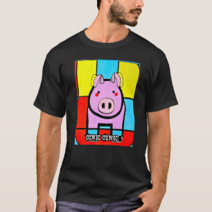 Cute Pig Piggie Oink Oink Premium_3 T-Shirt