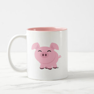 Cute Pig Smile Coffee Mug