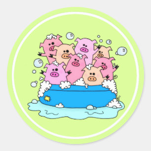 Cute Pig Stickers