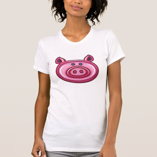 Cute Pig T-Shirt (Front)