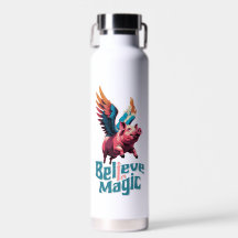 Cute Pig with Colourful wings | Believe in Magic 