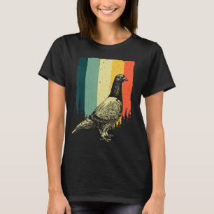 Cute Pigeon Art For Men Women Domestic Homing Pige T-Shirt
