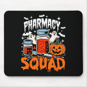 Cute Pills Pharmacy Squad Pharmacist Technician Ha Mouse Pad