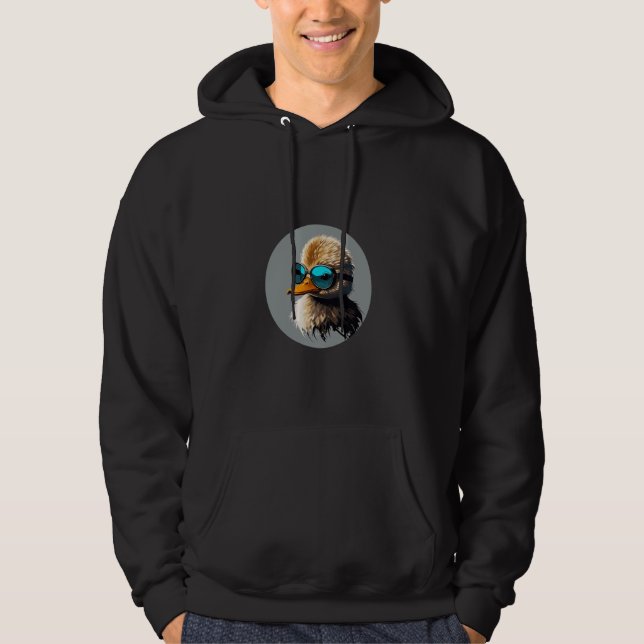 Cute Pilot Chick Hoodie (Front)