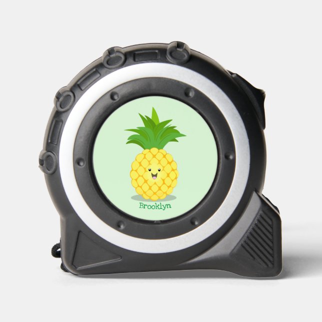 Cute pineapple cartoon illustration 1 (Front)