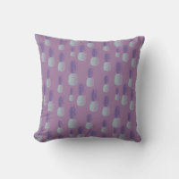Cute Pineapple Pattern in Bright Blue and Purple