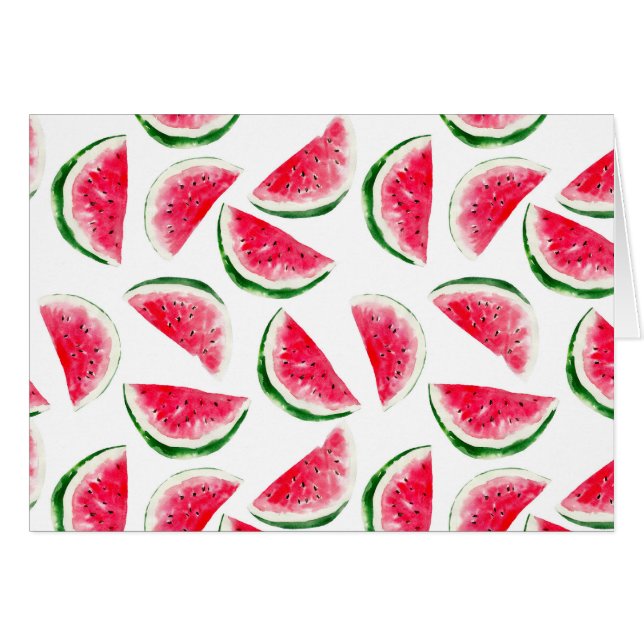 Cute Pineapple & Watermelon Pattern (Front Horizontal)