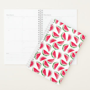 Cute Pineapple & Watermelon Pattern Planner