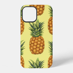 Cute pineapples abstract illustration pattern iPhone 12 case