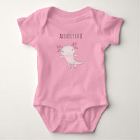 Cute Pink Axolotl