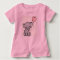 Cute Pink Baby Elephant Romper