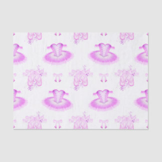 Cute Pink Ballerina Tutu Ballet Tissue Paper