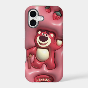 Cute Pink Bear Phone Case 🍓✨ 