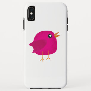 Cute Pink Birdy Illustration Case-Mate iPhone Case