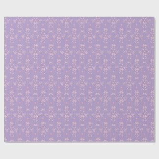 Cute Pink Bow Pattern | Coquette Aesthetic Wrapping Paper