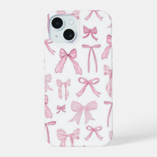 Cute Pink Bows Aesthetic Phone Case