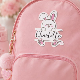 Cute Pink Bunny Girl's Fun Birthday 