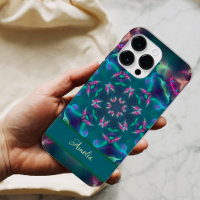 Cute Pink Butterflies Luminous Kaleidoscope Girly