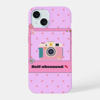 Cute Pink Camera Aesthetic Phone Case
