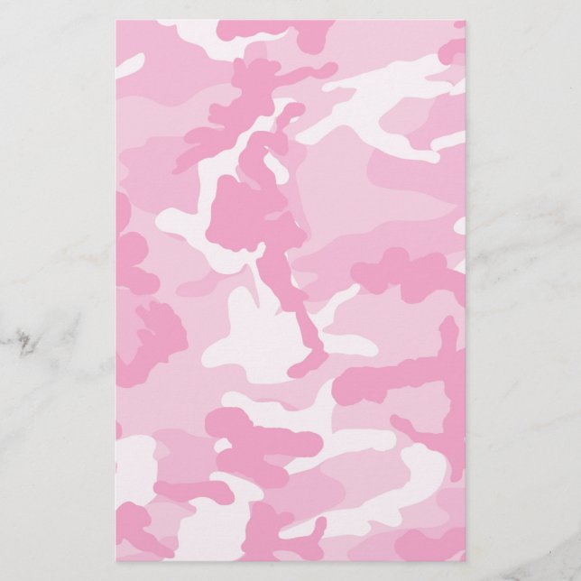 Cute Pink Camouflage Pattern (Front)