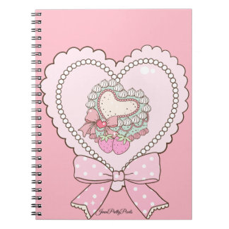Cute Pink Cate Notebook