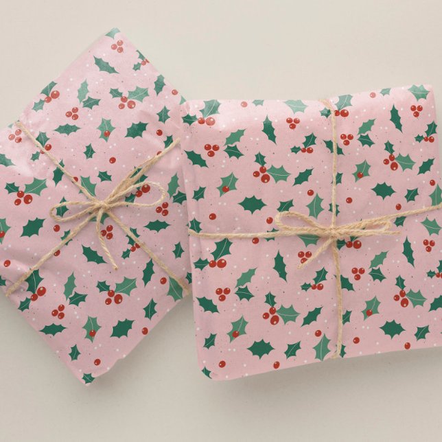 Cute Pink Christmas Wrapping Paper (Creator Uploaded)
