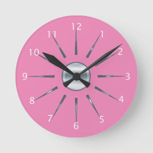 Cute Pink Clock