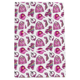 Cute Pink Cool Girl Things Medium Gift Bag