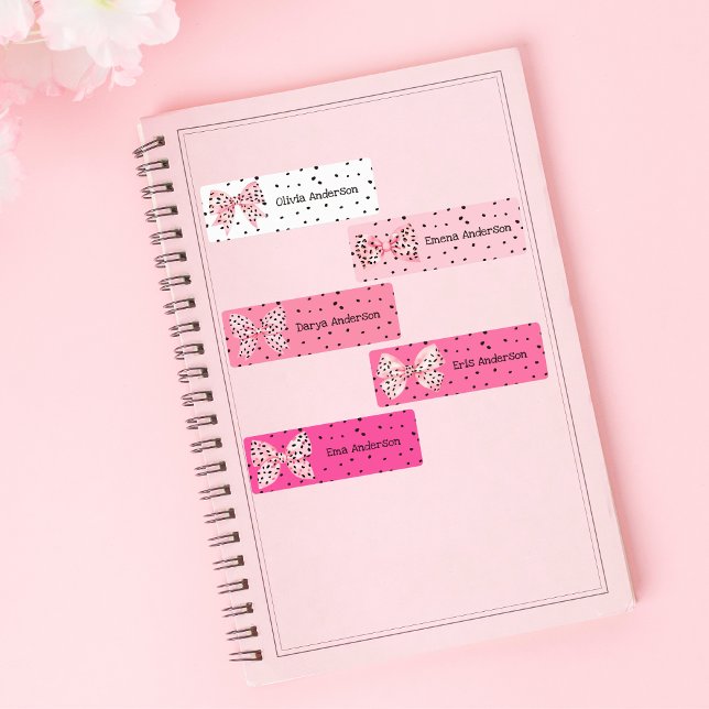 Cute Pink Coquette Bows Leopard print Kids' (Creator Uploaded)