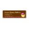 Cute Pink Cupcake Bakery Labels