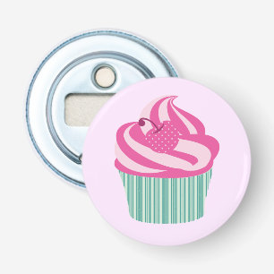 Cute Pink Cupcake  Bottle Opener