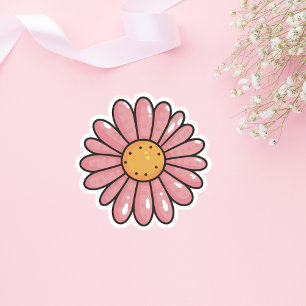 cute pink daisy flower