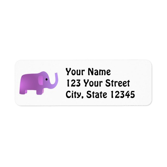 Cute Pink Elephant (Front)