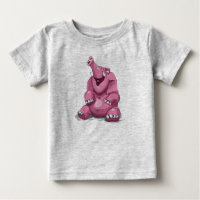 Cute Pink Elephant