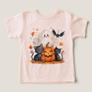 Cute Pink Fall Ghost Halloween
