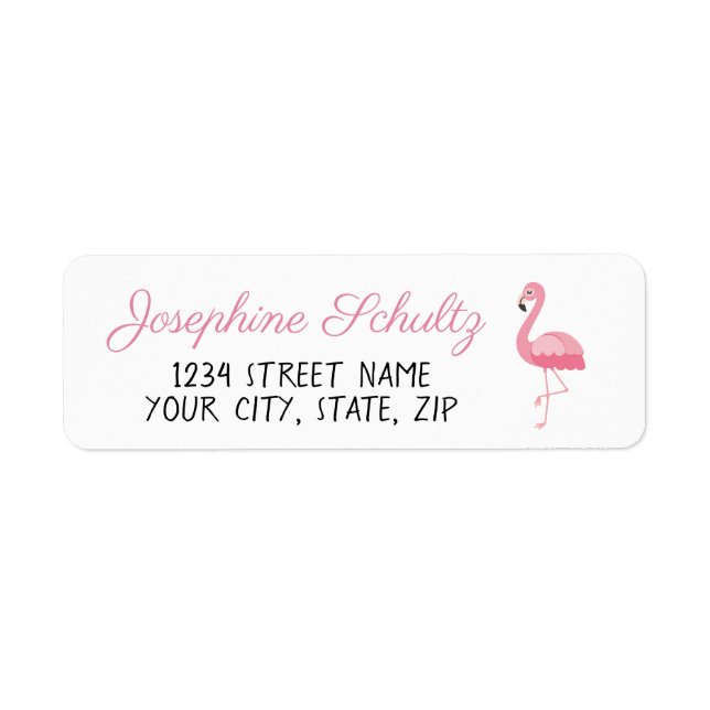 Cute Pink Flamingo (Front)