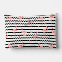 Cute Pink Flamingo Seamless Pattern