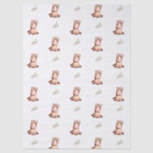 Cute Pink Floral Horse Birthday