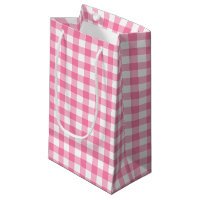 Cute Pink Gingham Pattern