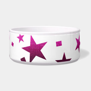Cute Pink Glitter Star Pattern Animal Dog Cat Pet