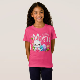 Cute, pink Happy Easter bunny Mug T-Shirt