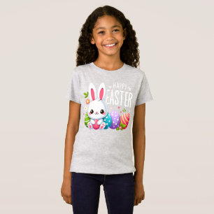 Cute, pink Happy Easter bunny Mug T-Shirt