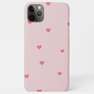 cute pink heart iphone 11 pro max case. Case-Mate iPhone case