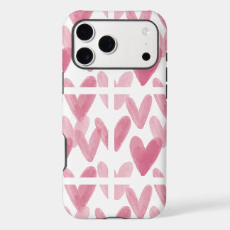 Cute Pink Heart patter phone case | iphone case