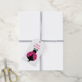 Cute Pink Lady Bug Gift Tags (With Twine)