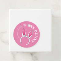 Cute Pink Little Bunny Rabbit Ears Baby Shower