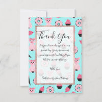 Cute Pink Mint Piggy Doughnut Ice Cream Cone Patte