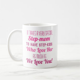 Cute Pink Mother's Day Mug for Step-mothers