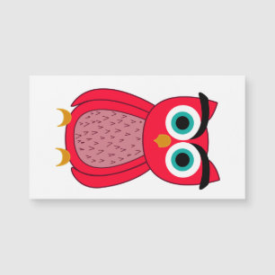 Cute Pink Owl