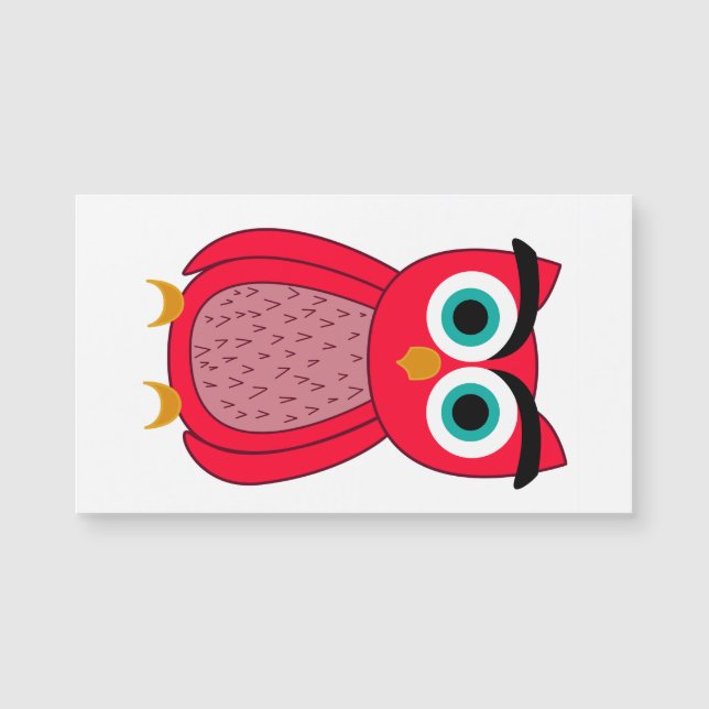 Cute Pink Owl (Front)